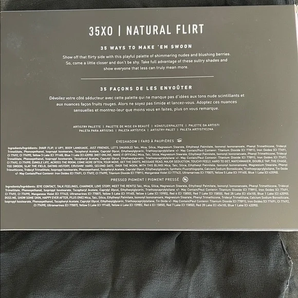 Morphe 35XO Natural Flirt Eyeshadow Artistry Palette. Luxury palette New in box - Picture 7 of 7